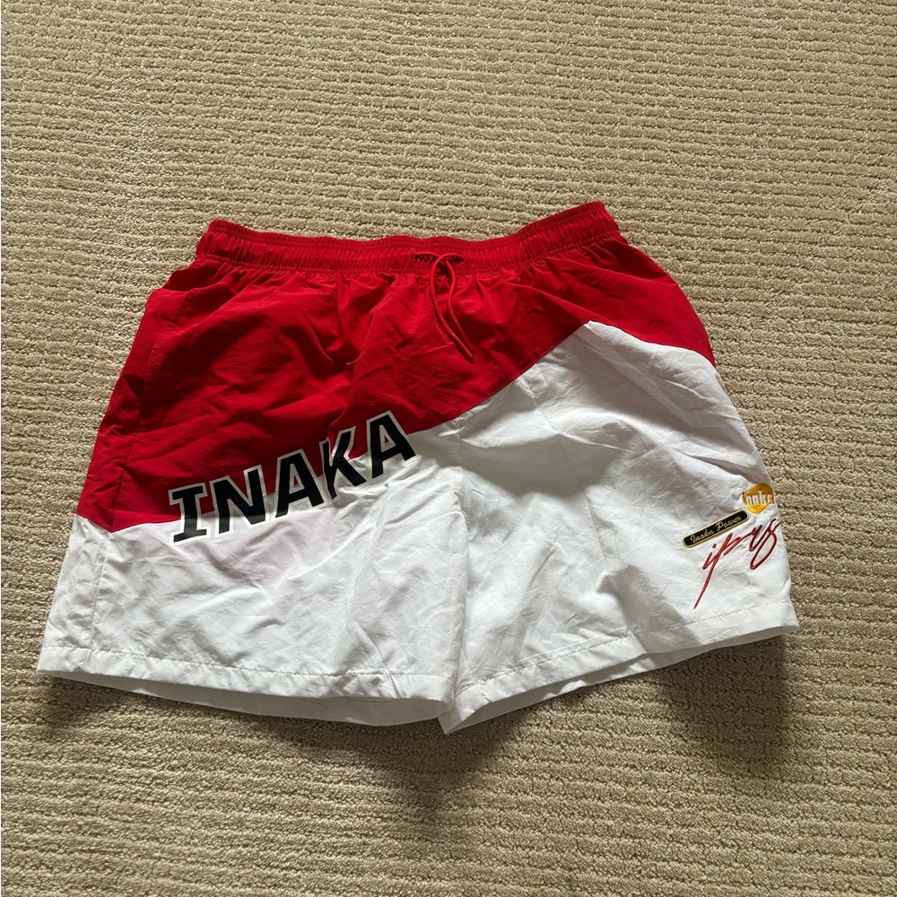Inaka Power Nylon Embroidered Training Shorts